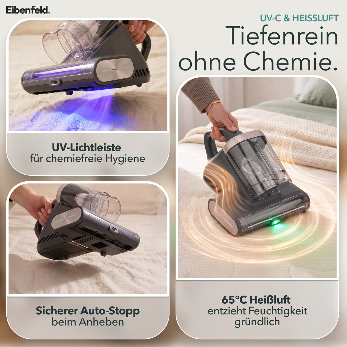 Eibenfeld M700 Pro – Milbensauger mit Absaugstation